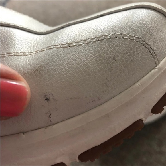 Dickies Shoes Women’s Size 10M White Slip‎ On Medical Leather Uppers - Picture 8 of 9